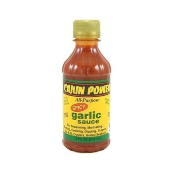 Cajun Power Spicy Garlic Sauce 8 oz Cajun Power Spicy Garlic Sauce 8 oz